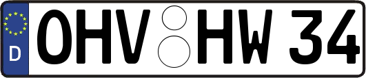 OHV-HW34