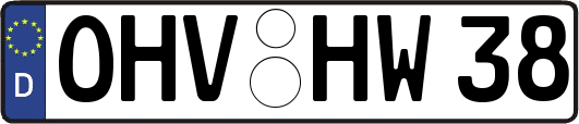 OHV-HW38