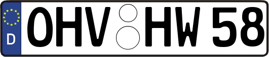 OHV-HW58