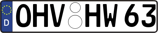 OHV-HW63