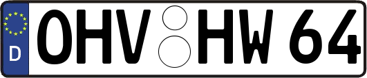 OHV-HW64