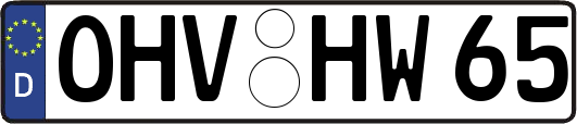 OHV-HW65