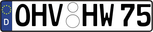 OHV-HW75