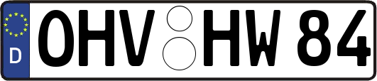 OHV-HW84