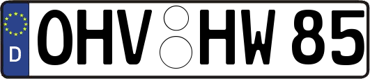 OHV-HW85