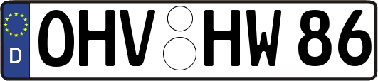 OHV-HW86