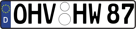 OHV-HW87