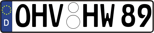 OHV-HW89