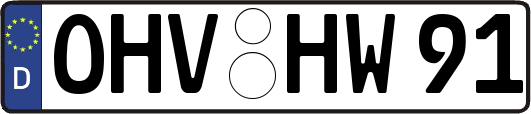 OHV-HW91