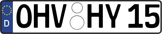 OHV-HY15