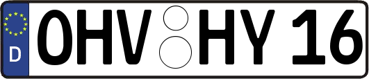 OHV-HY16
