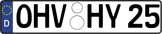 OHV-HY25