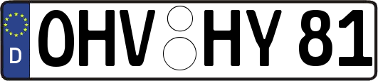 OHV-HY81