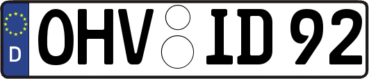 OHV-ID92