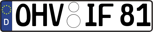 OHV-IF81