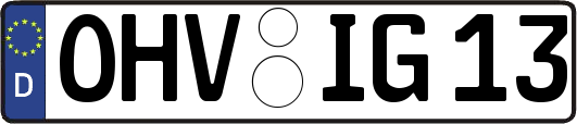 OHV-IG13