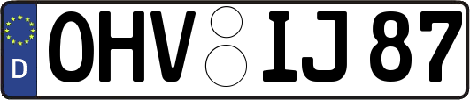 OHV-IJ87