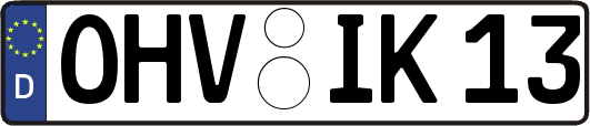 OHV-IK13
