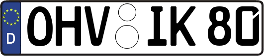 OHV-IK80