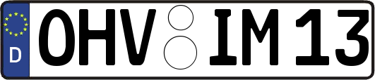 OHV-IM13