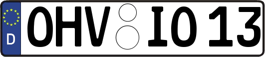 OHV-IO13