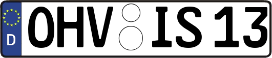 OHV-IS13
