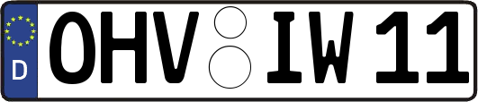 OHV-IW11