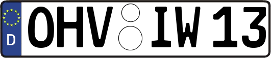 OHV-IW13