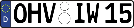OHV-IW15