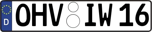 OHV-IW16