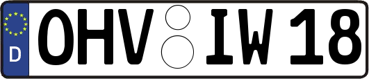 OHV-IW18