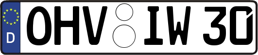 OHV-IW30