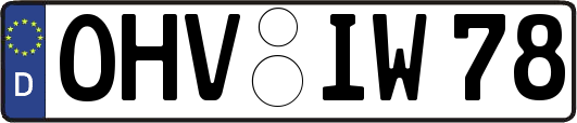 OHV-IW78