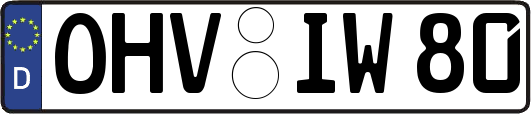 OHV-IW80