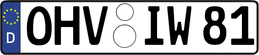 OHV-IW81