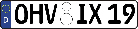 OHV-IX19