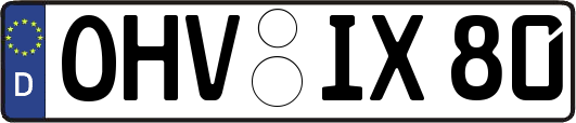 OHV-IX80