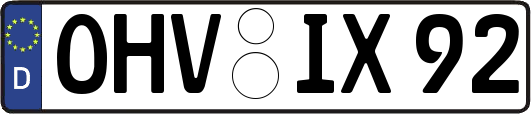 OHV-IX92