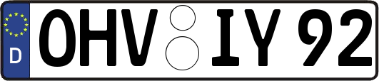 OHV-IY92