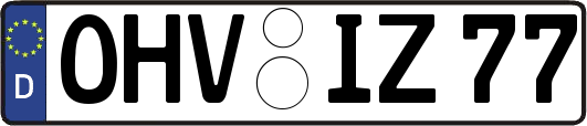 OHV-IZ77