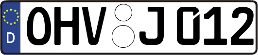 OHV-J012