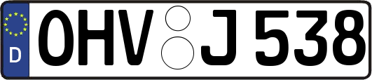 OHV-J538