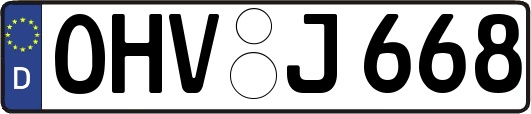 OHV-J668