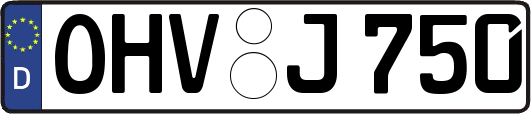 OHV-J750