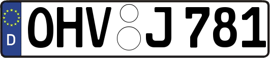 OHV-J781