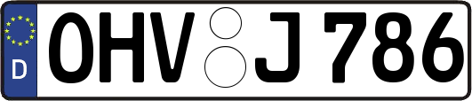 OHV-J786