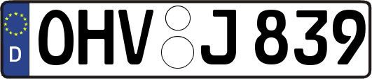 OHV-J839