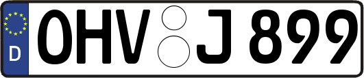 OHV-J899