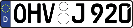 OHV-J920