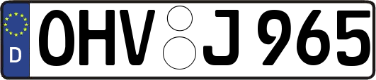 OHV-J965